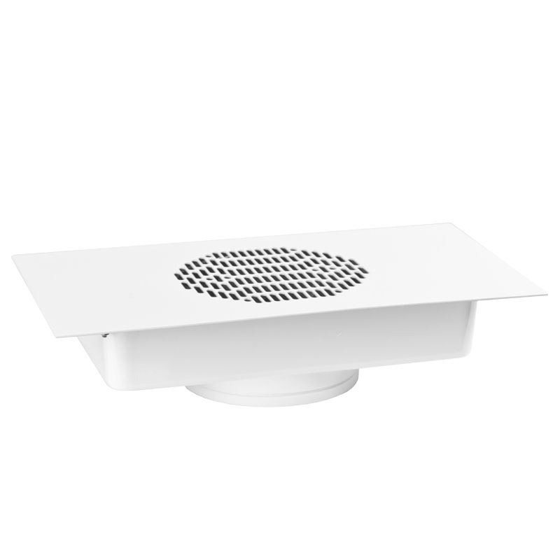 Zabudovateľný odsávač prachu biely Momo S-41 