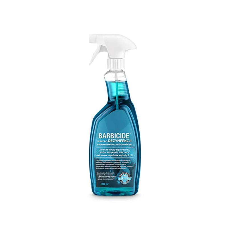 Barbicide dezinfekčný sprej na povrchy 1000ml bez zápachu
