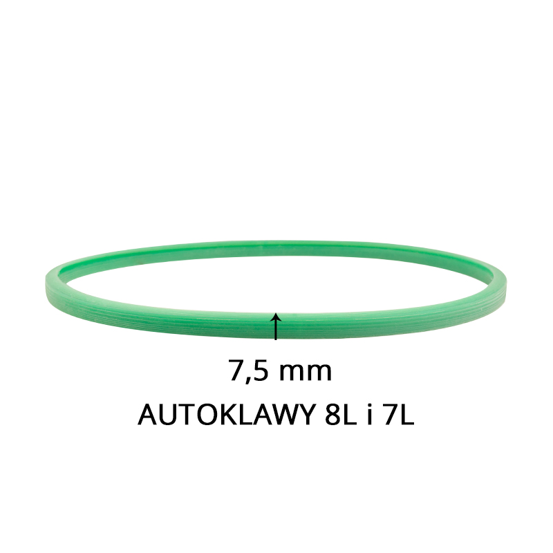 Silikónové tesnenie Woson pre autoklávy 7L a 8L zelené 7,5 mm