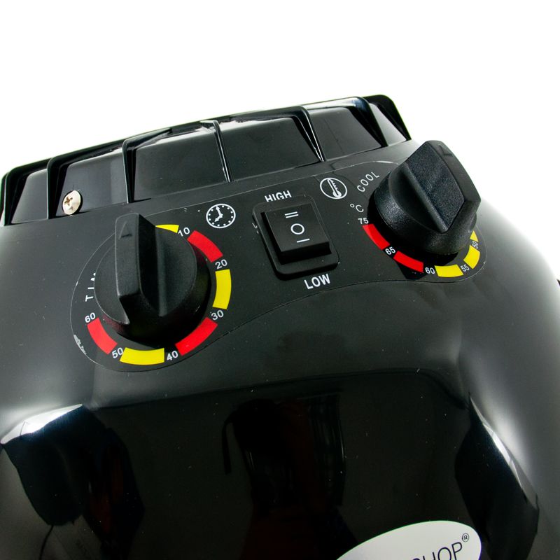 Sušiaca helma na vlasy na stojane LI-202S čierna s 2 rýchlosťami