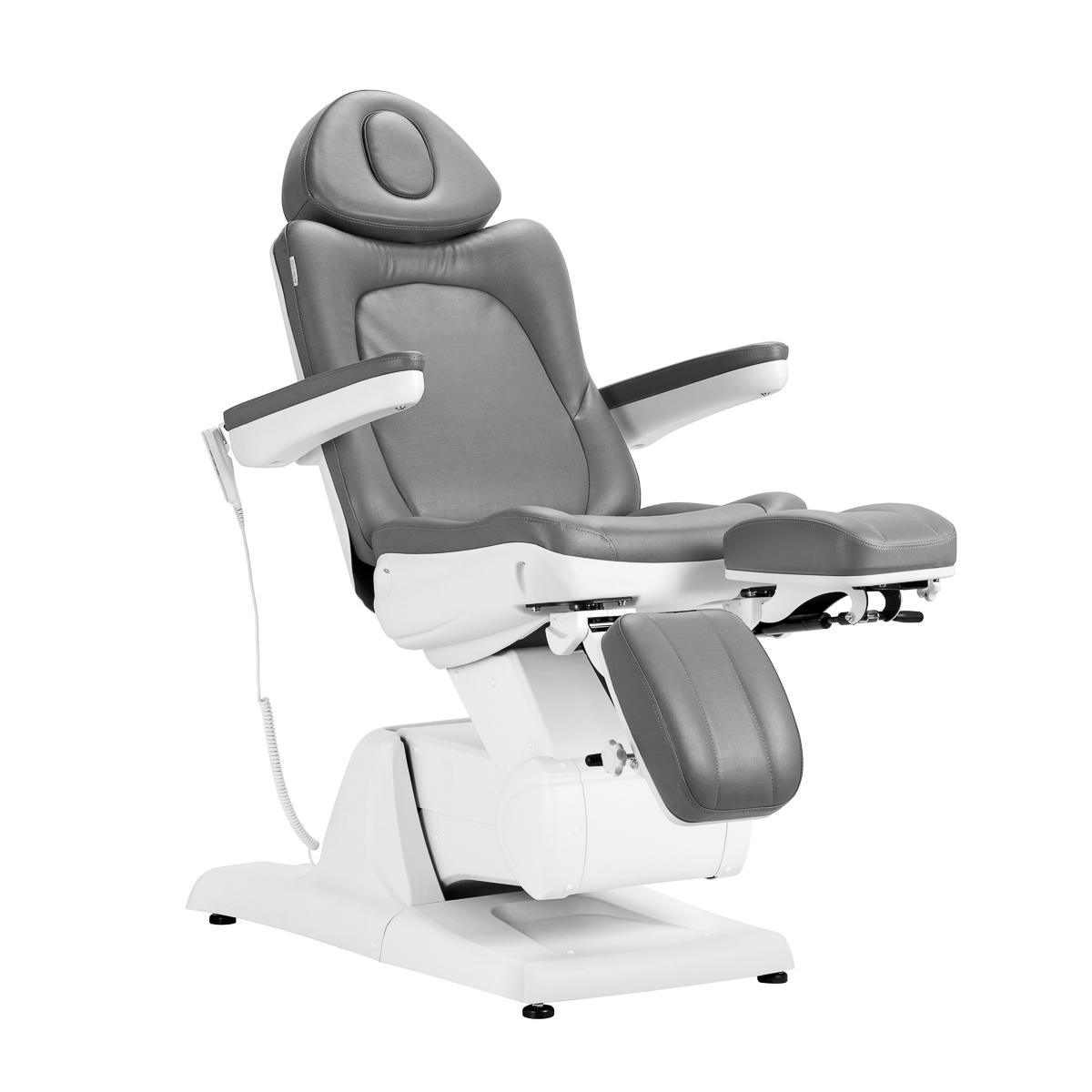 Elektrické pedikérske kreslo šedé Azzurro 870S pedi 3M