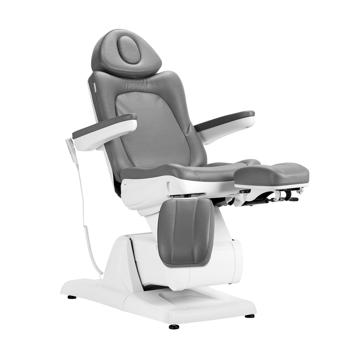 Elektrické pedikérske kreslo šedé Azzurro 870S pedi 3M