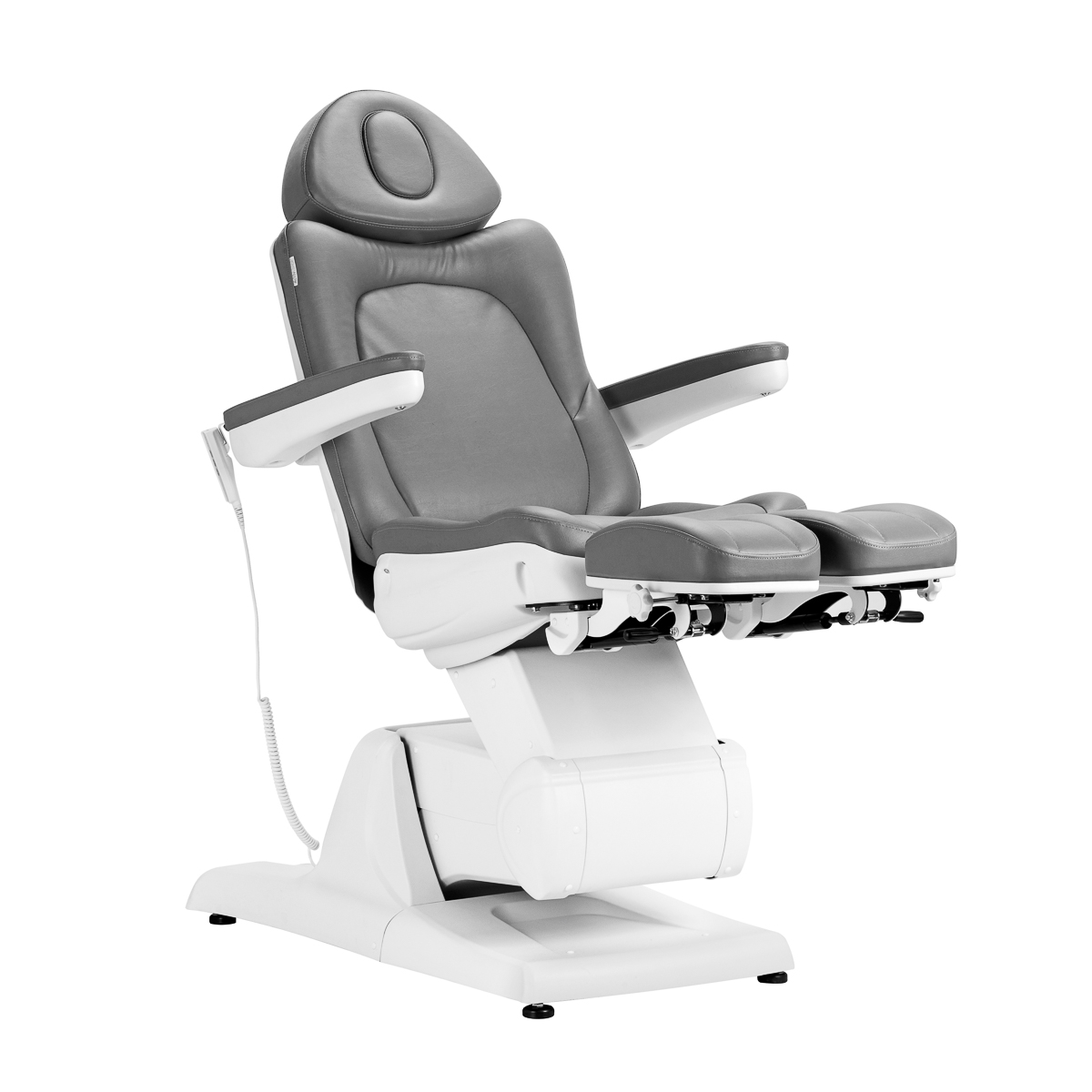 Elektrické pedikérske kreslo šedé Azzurro 870S pedi 3M