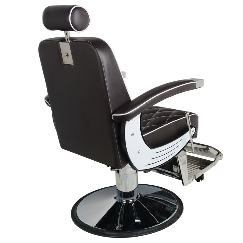 Gabbiano barberské kreslo Imperial hnedé