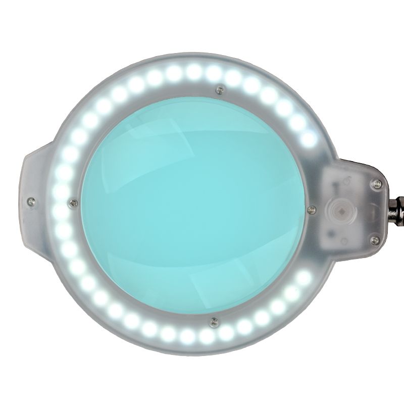 Lampa s lupou LED Glow Moonlight 8013/6' čierna stolová AKCIA