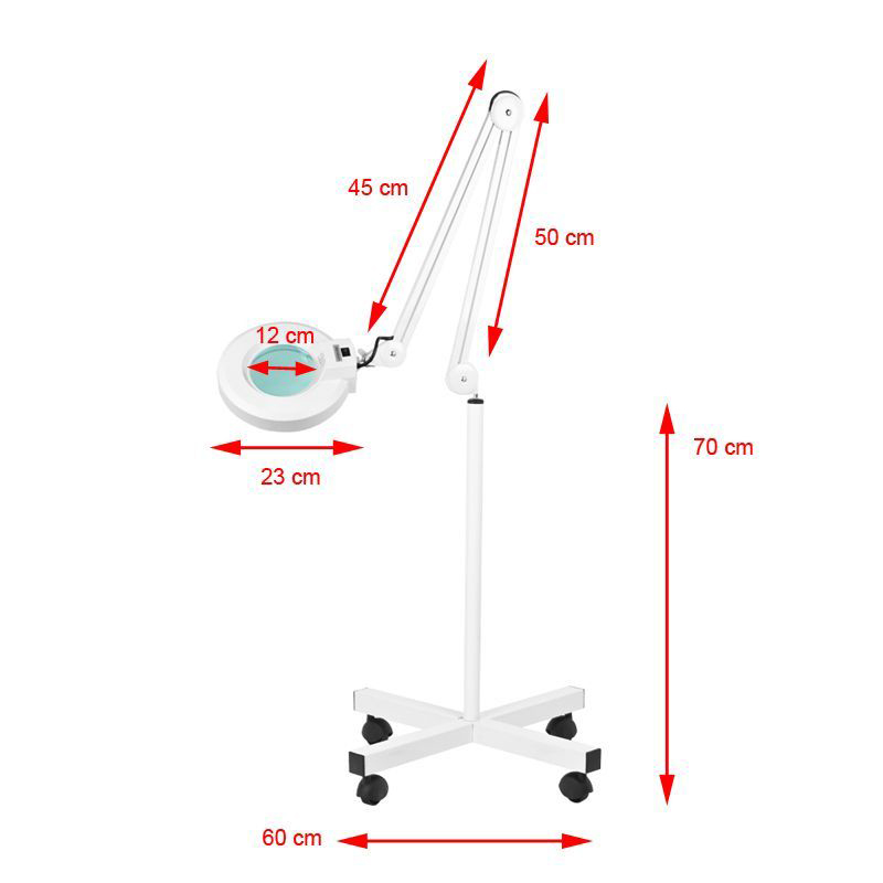 Lupa lampa S4 na stojane 5D