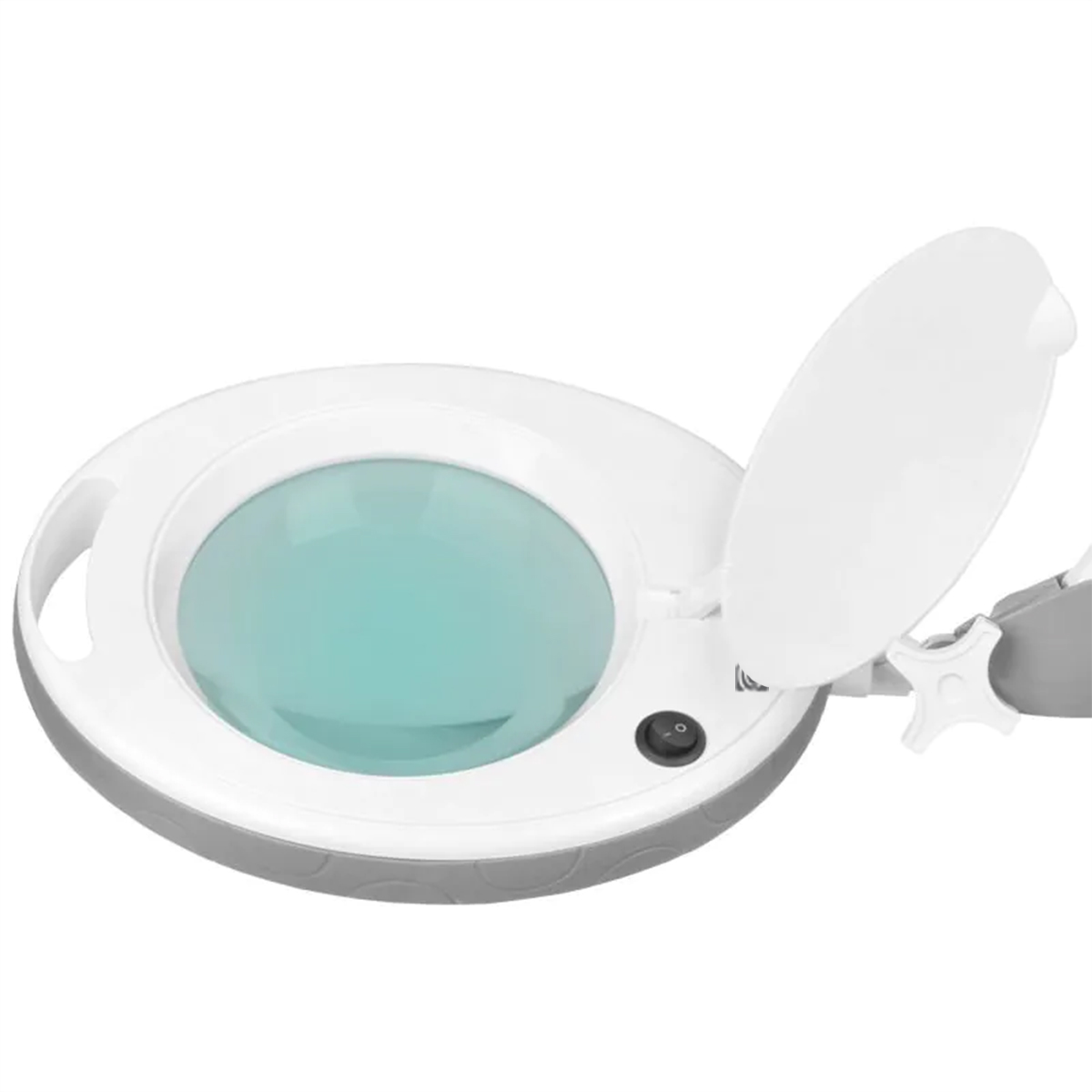 Lupa lampa Elegante 6014 60 LED 5D LED biela na stojane