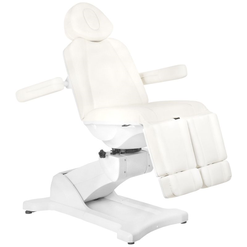 Elektrické pedikérske kreslo otočné biele Azzurro 869AS pedi 5M