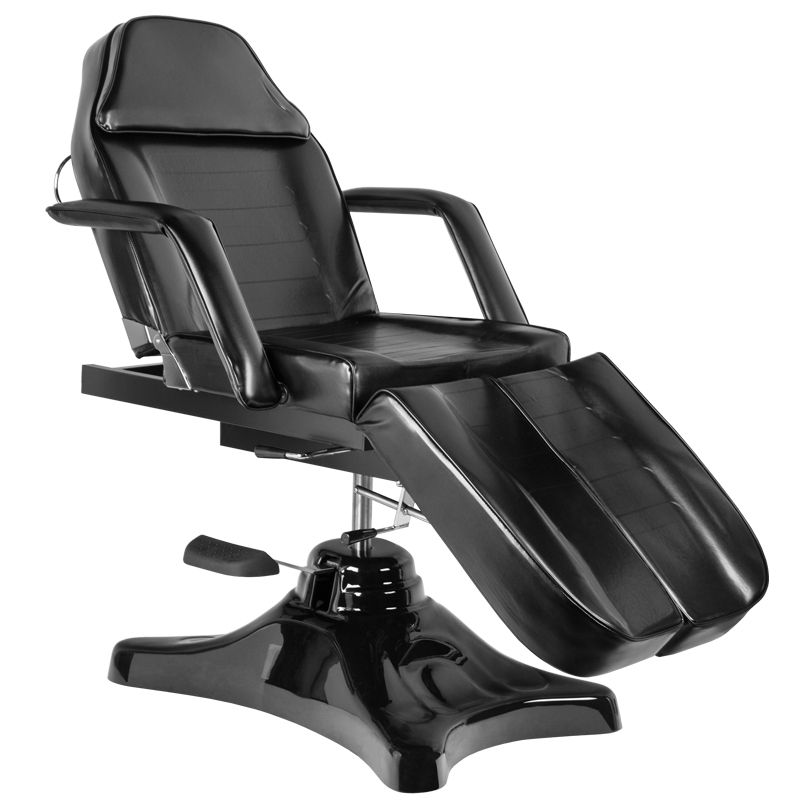 Hydraulické pedikérske kreslo čierne A 234C pedi