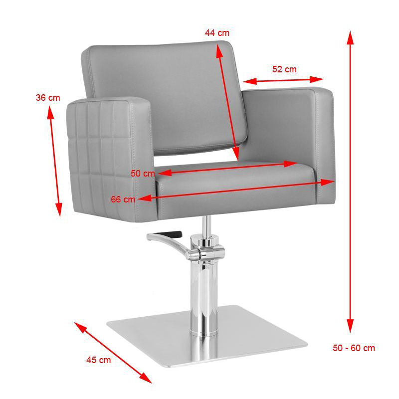 Gabbiano kadernícke kreslo Ankara sivé