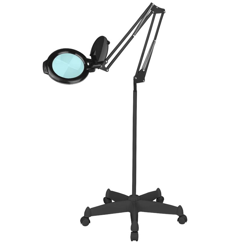 Lupa lampa Moonlight 8013/6 "LED čierna na stojane