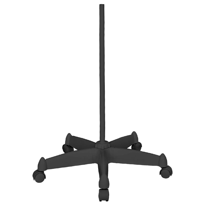 Lampa s lupou LED Glow Moonlight 8013/6' čierna so stojanom