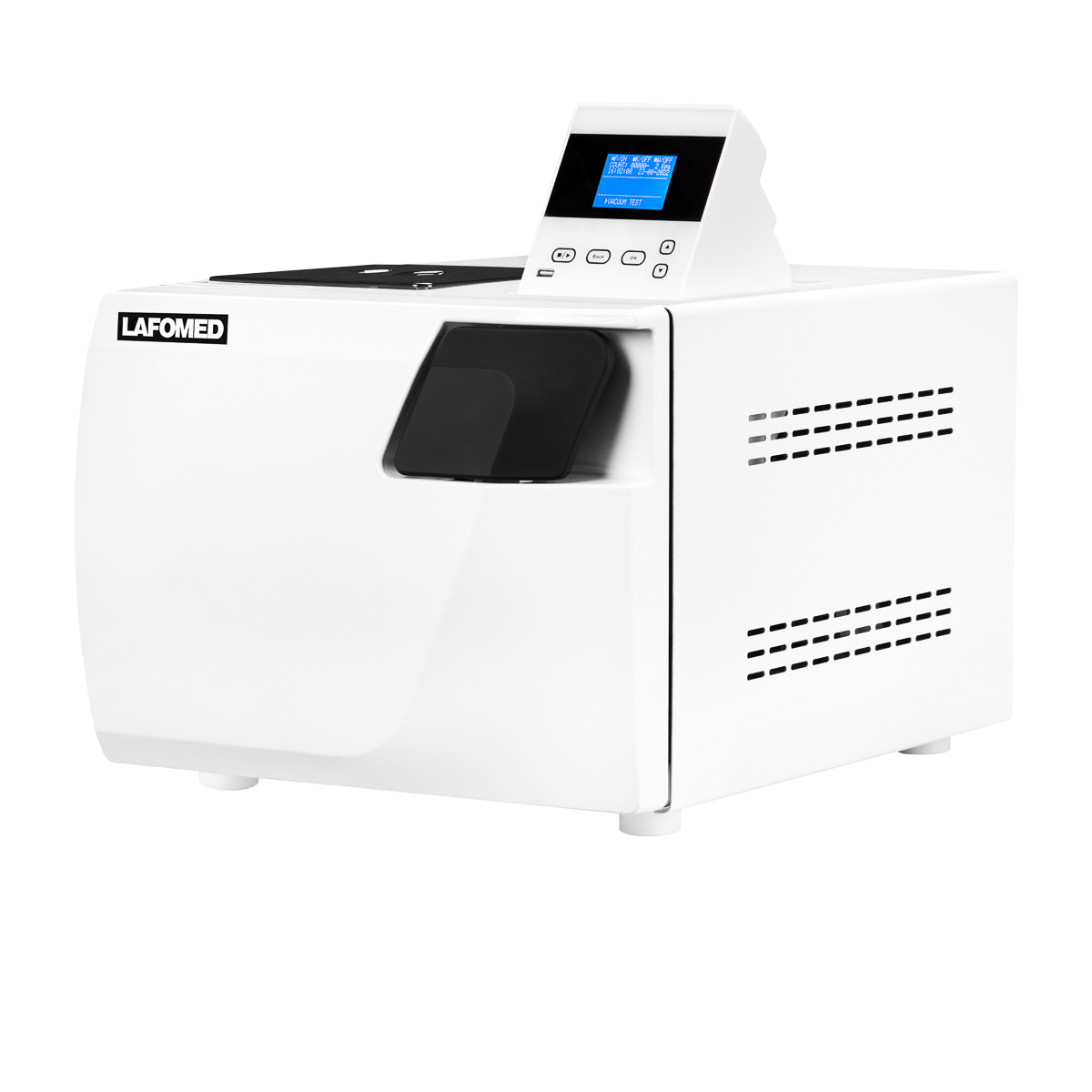 Autokláv Lafomed Compact Line LFSS08AD s 8 L tlačiarňou, trieda B medicínska