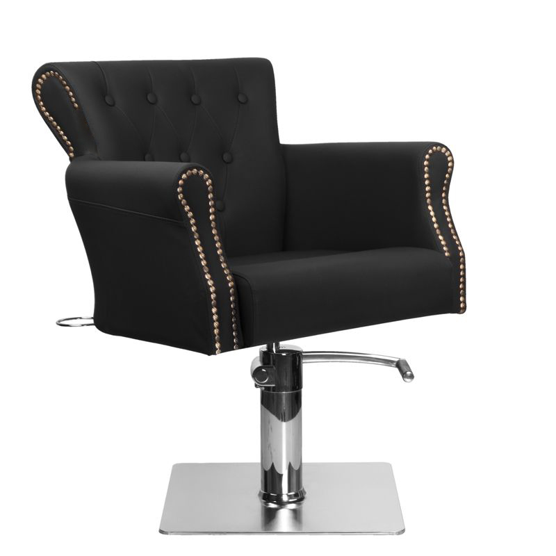 Kirpyklos kėdė Hair System BER 8541 juoda
