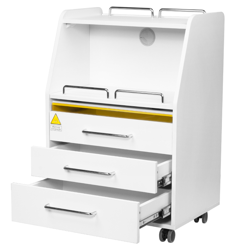 Pedikérska skrinka 601 biely