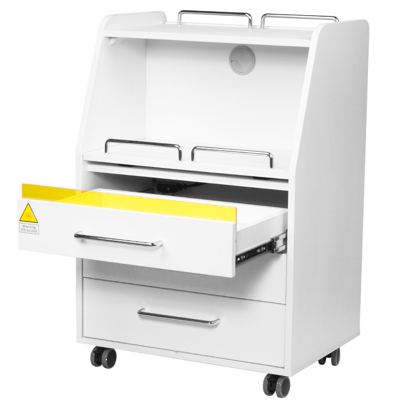 Pedikérska skrinka 601 biely