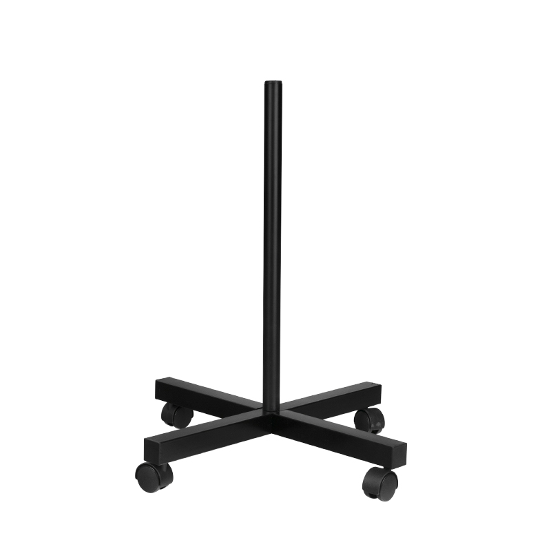 Lampa s lupou čierna S4 na stojane