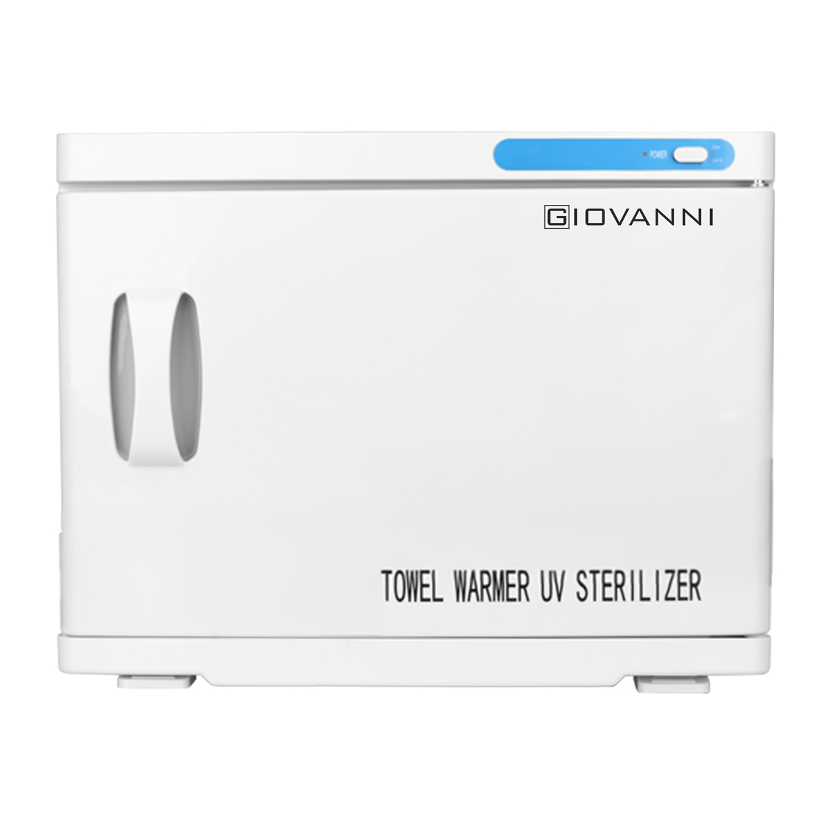 Towel warmer with uv-c 23l sterilizer white