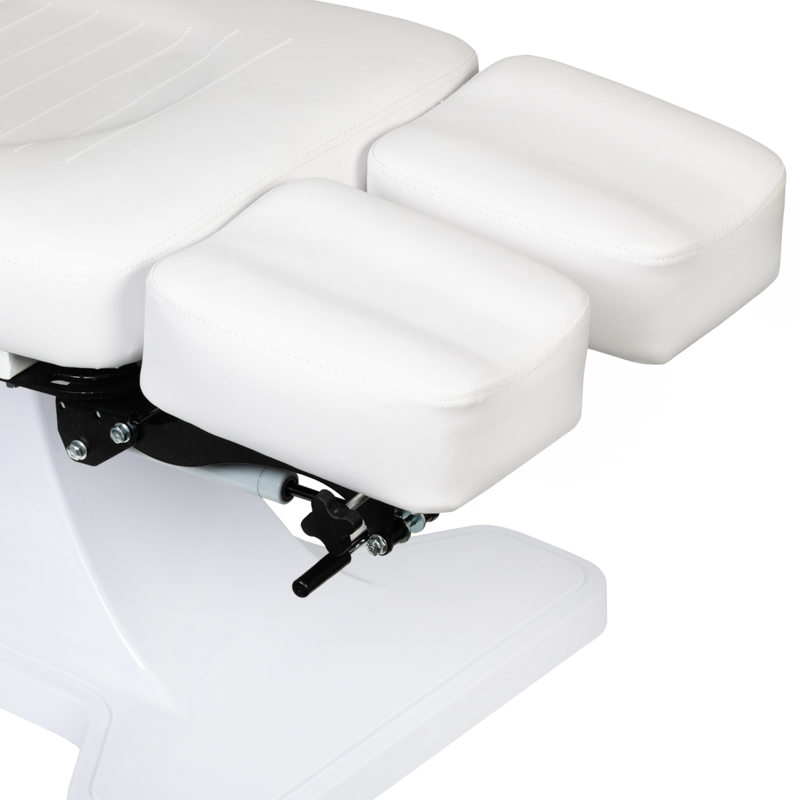 Hydraulické kreslo na pedikúru biele 112