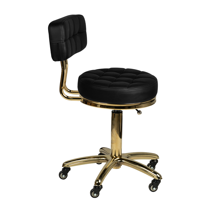 Kozmetická stolička Gold AM-961 čierna