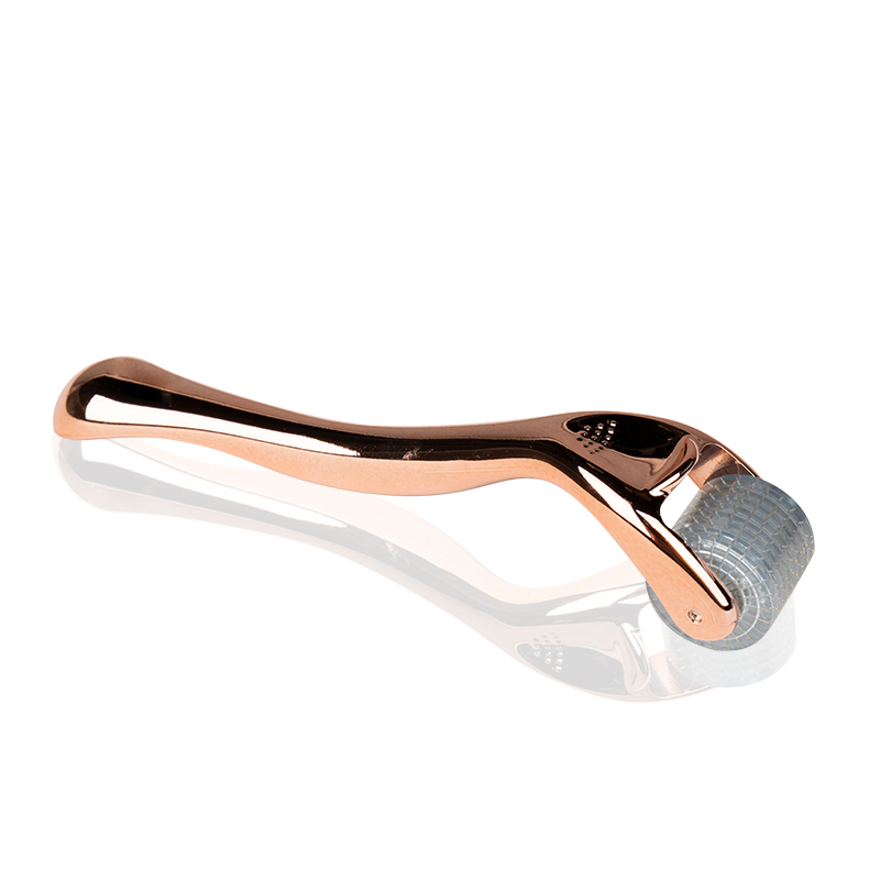 DermaRoller valček Rose Gold, titánové ihly 192 - dĺžka 2,0 mm