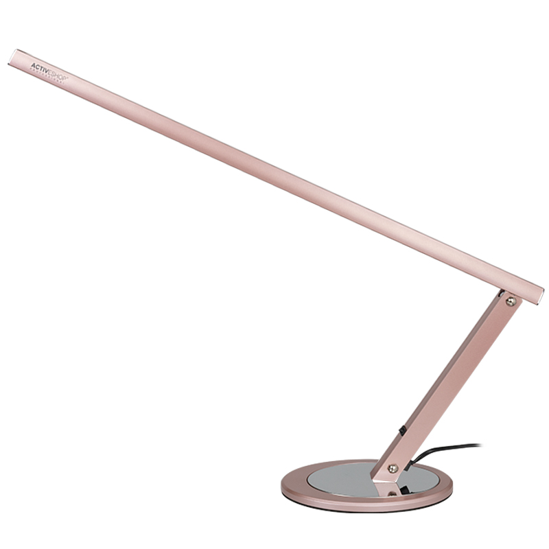 Lampa na stôl Slim LED ružové zlato