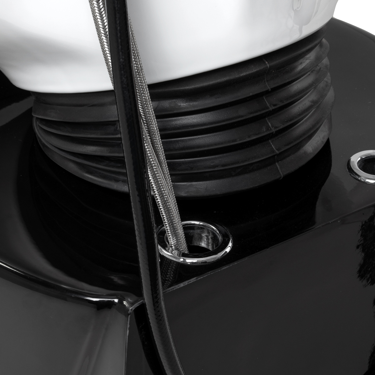 Gabbiano Ankara umývacia stanica na vlasy sivá