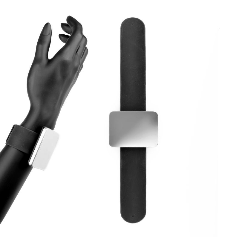 Čierny magnetický pásik na sponky