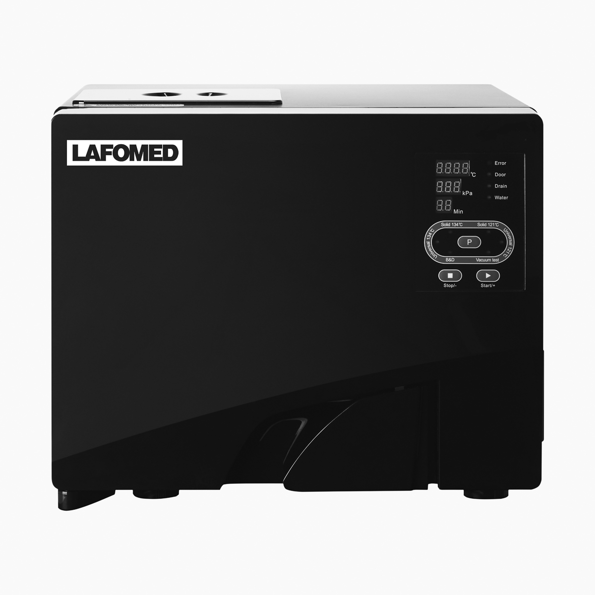 Autokláv Lafomed Standard Line LFSS08AA LED s tlačiarňou 8L triedy B medicínska čierna