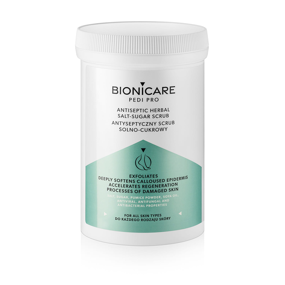 Bionicare antiseptický soľno cukrový peeling 500g