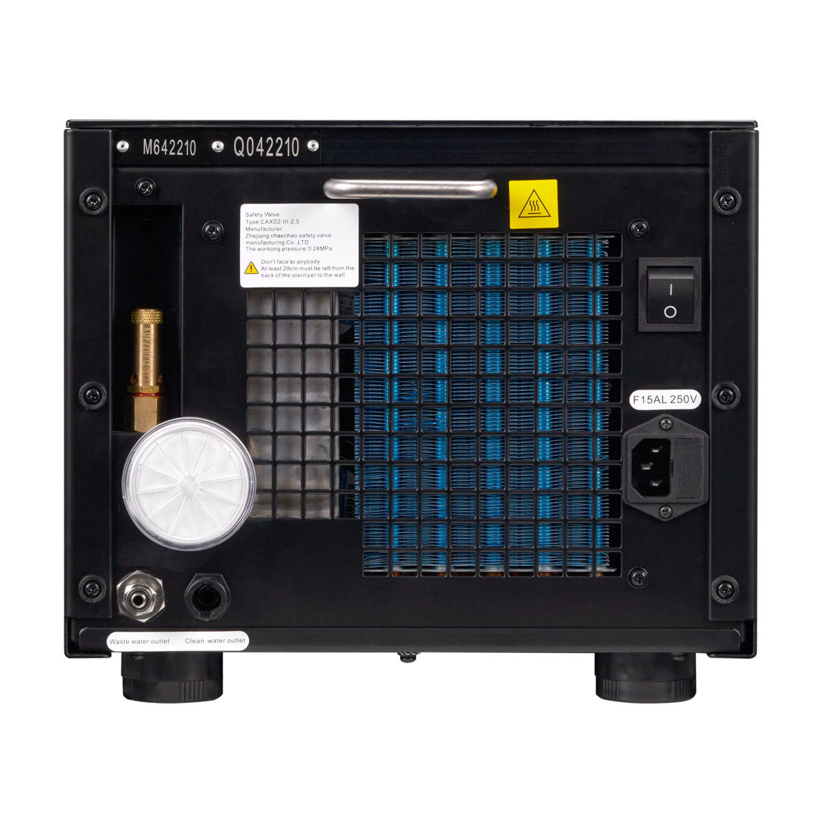 Autokláv Lafomed LFSS03AA LCD 3 L triedy B lekársky čierny