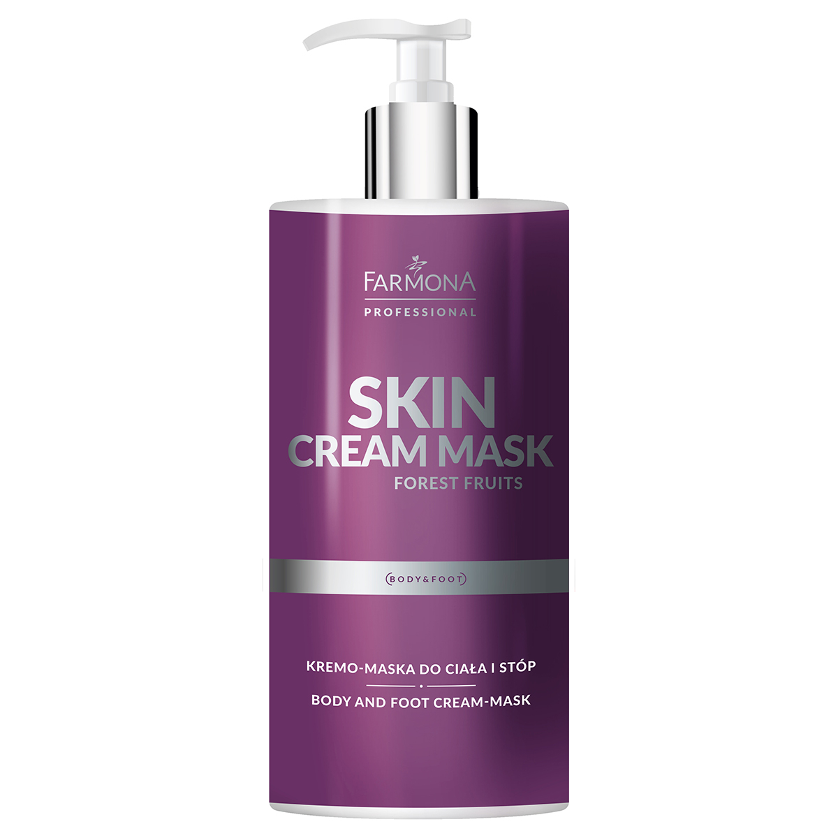 Farmona Skin Cream Mask kremo kaukė kūnui ir pėdoms, miško uogos, 500 ml