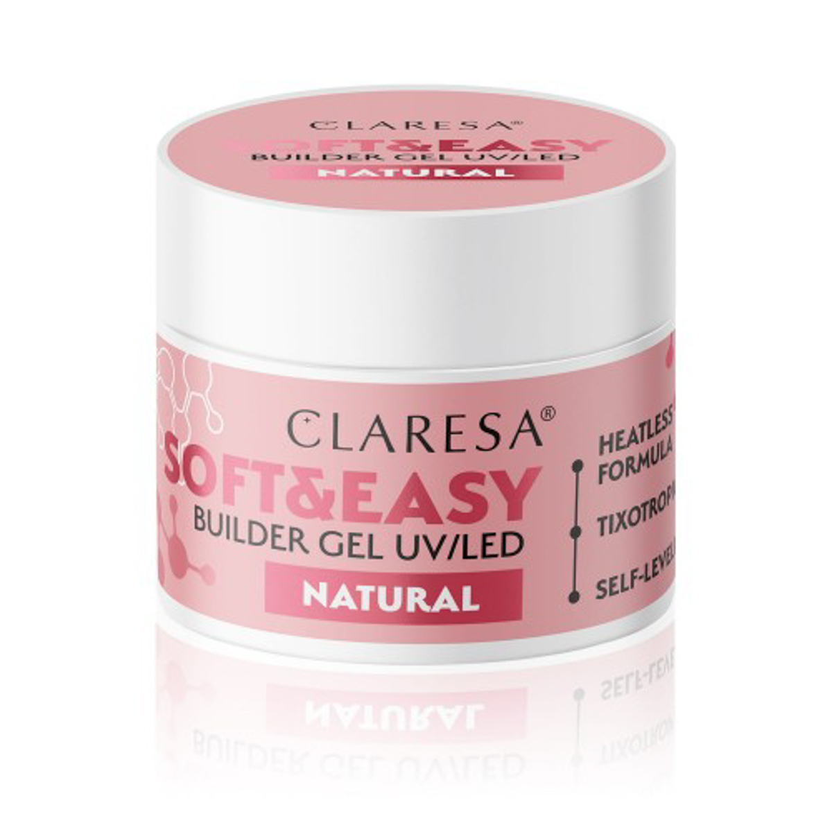 Claresa stavebný gél Soft & Easy naturálny 12g