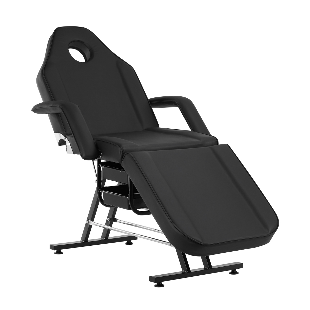 Kozmetické kreslo čierne Sillon