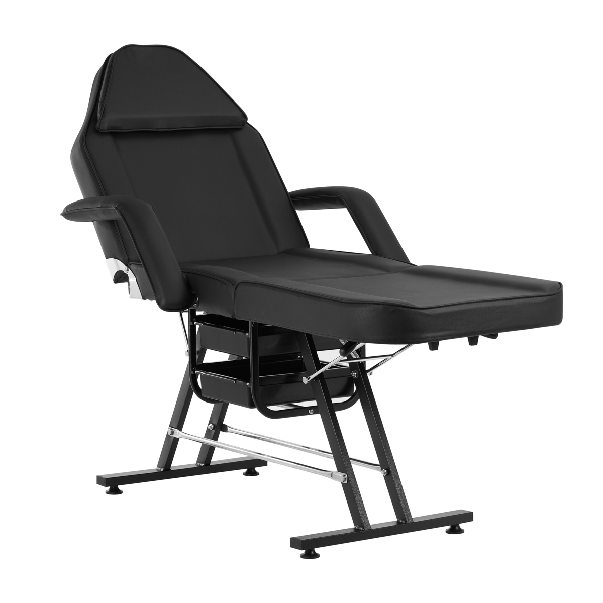 Kozmetické kreslo čierne Sillon
