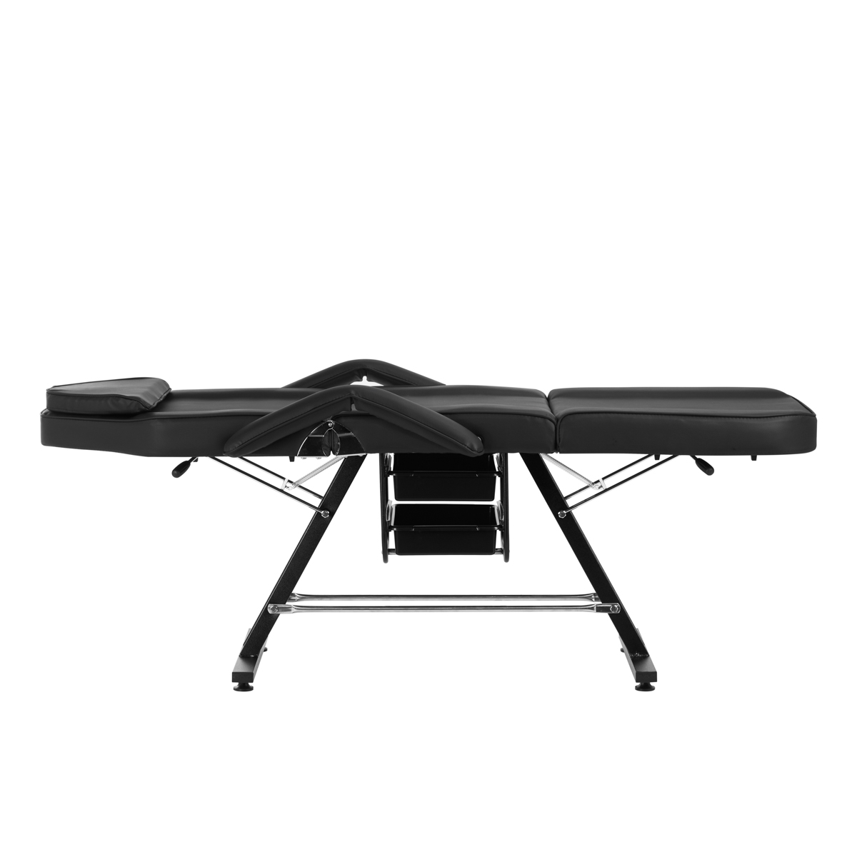Kozmetické kreslo čierne Sillon