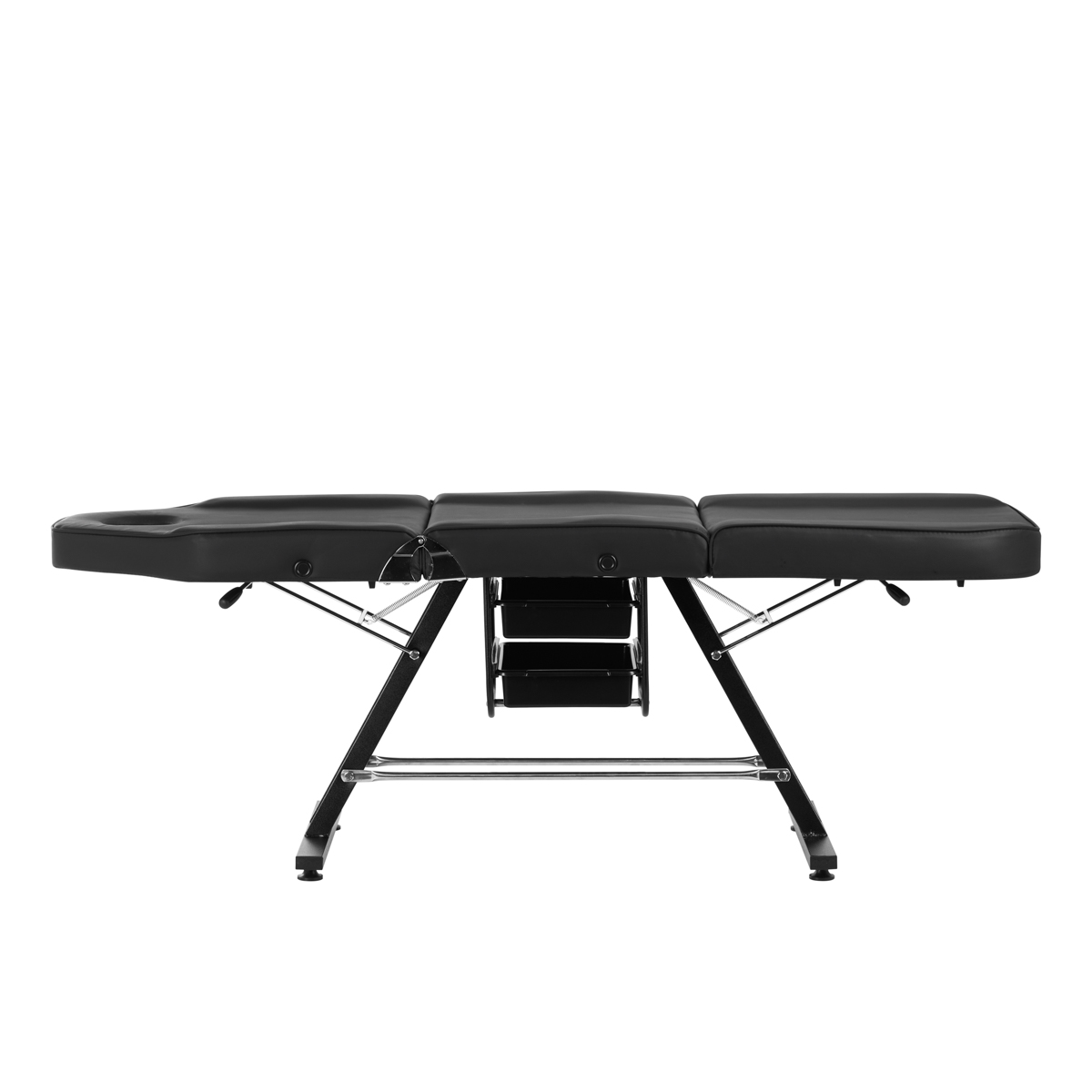 Kozmetické kreslo čierne Sillon