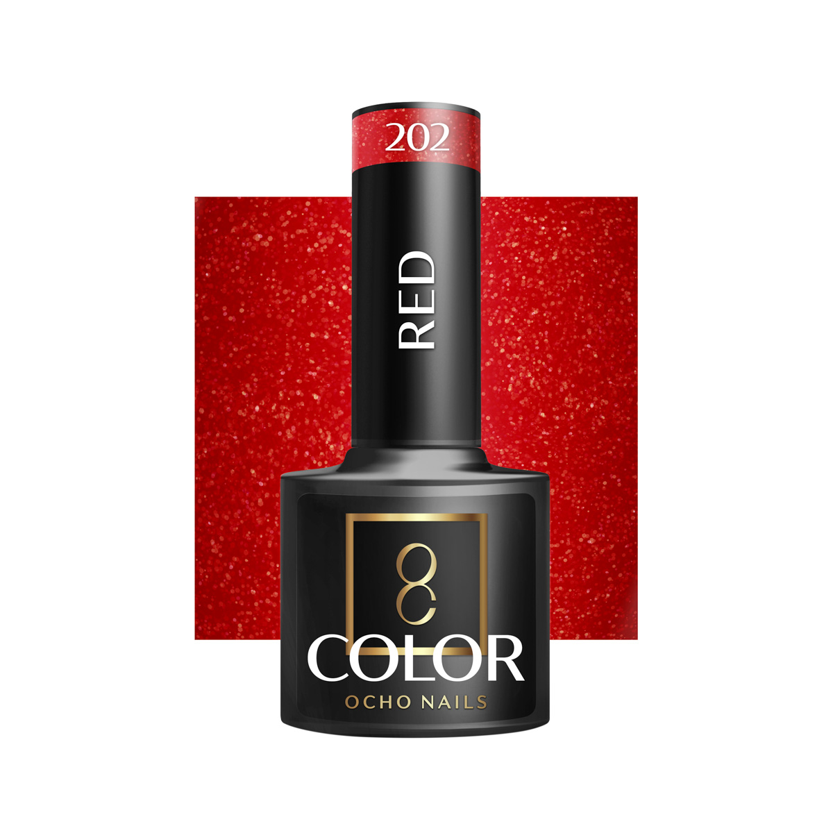 OCHO NAILS červený gél lak 202 -5 g