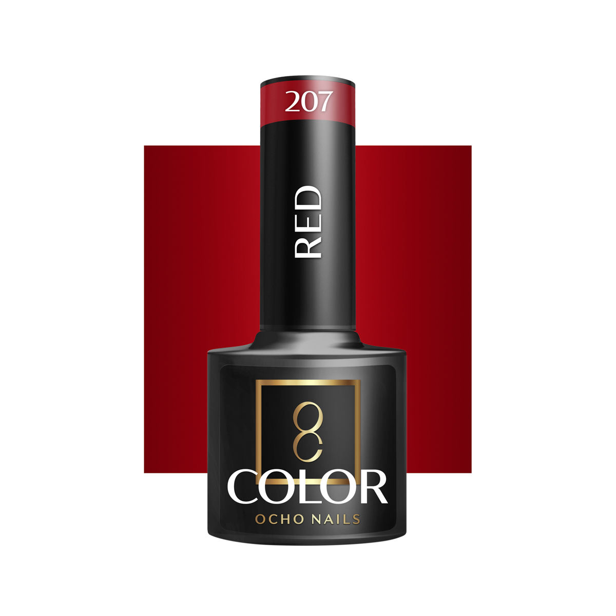OCHO NAILS červený gél lak 207 -5 g