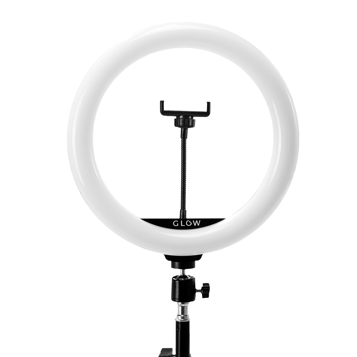 GLOW kruhová lampa 10" bsc so stojanom 10W