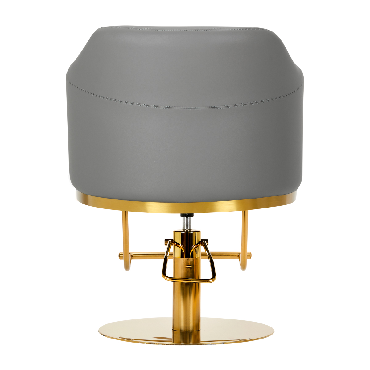 Zlatosivé kadernícke kreslo Gabbiano Burgos