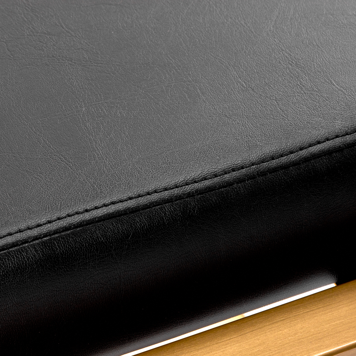 Zlato čierne kadernícke kreslo Gabbiano Porto