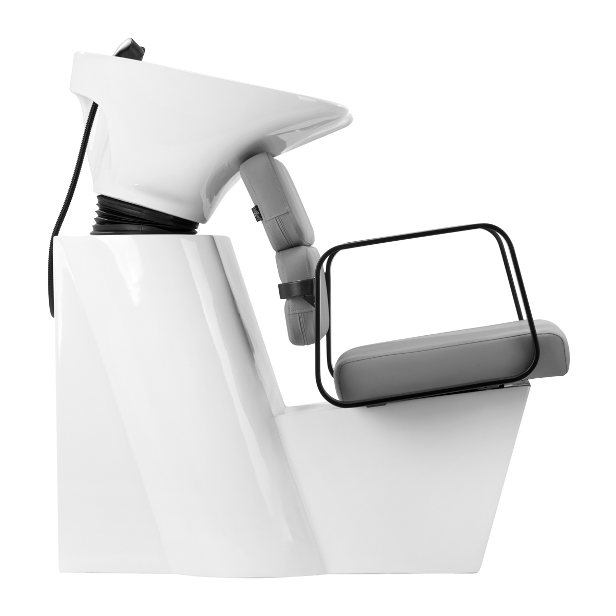 Kadernícka umývacia stanica Gabbiano Porto čierna a sivá