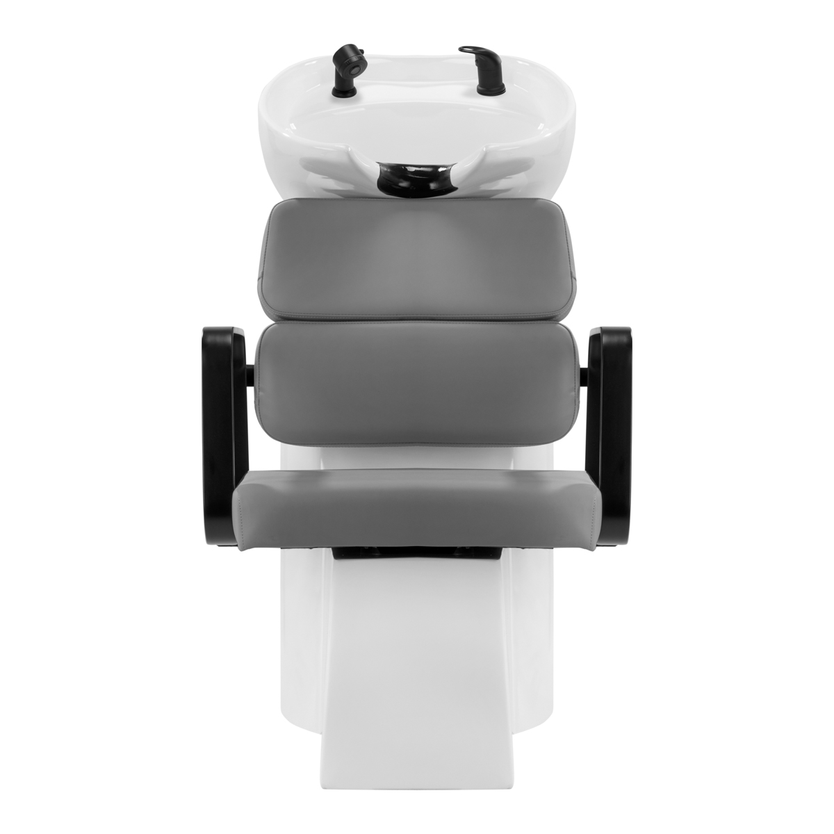 Kadernícka umývacia stanica Gabbiano Porto čierna a sivá