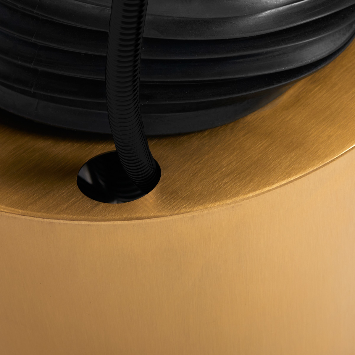 Gabbiano kadernícka umývacia stanica zlatá čierna / čierna