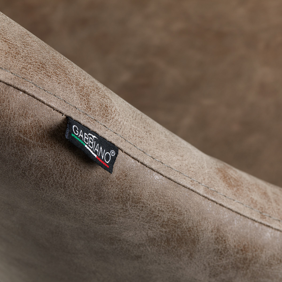 Gabbiano Sevilla starohnedé kadernícke kreslo