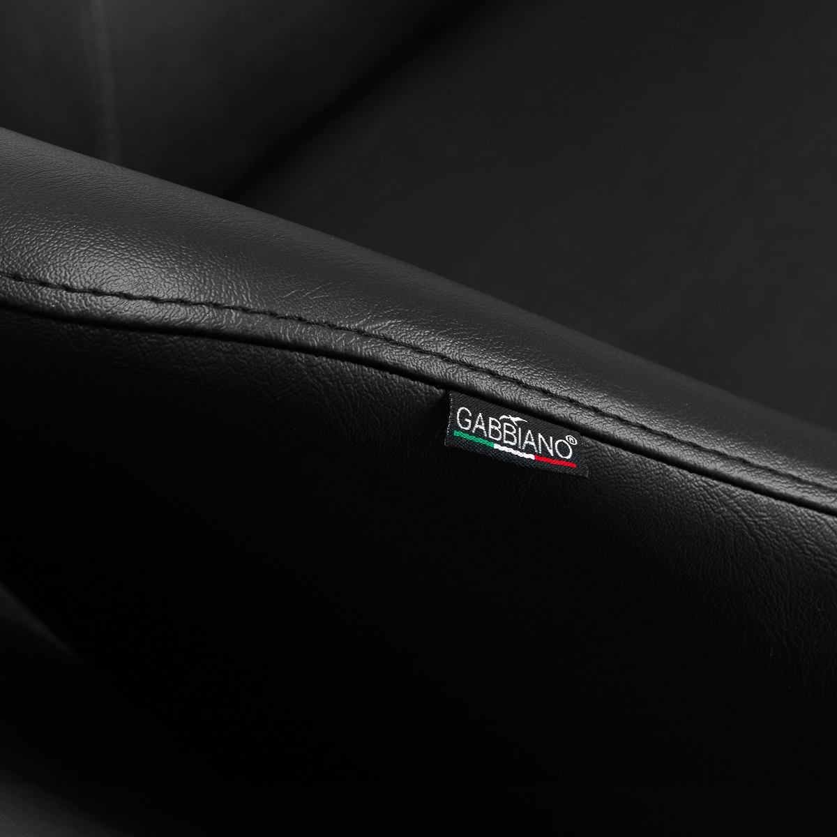 Čierne kadernícke kreslo Gabbiano Sevilla