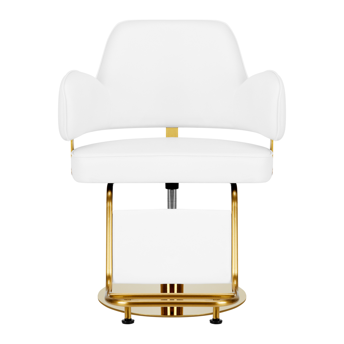Kadernícke kreslo Gabbiano Linz NQ, biele zlato