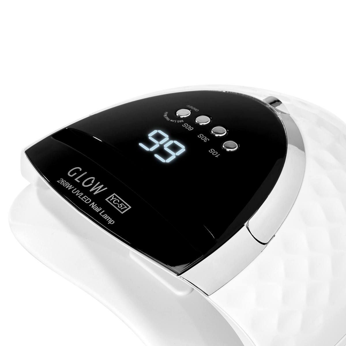 Lampa na nechty UV LED Glow YC57 Biela 268W