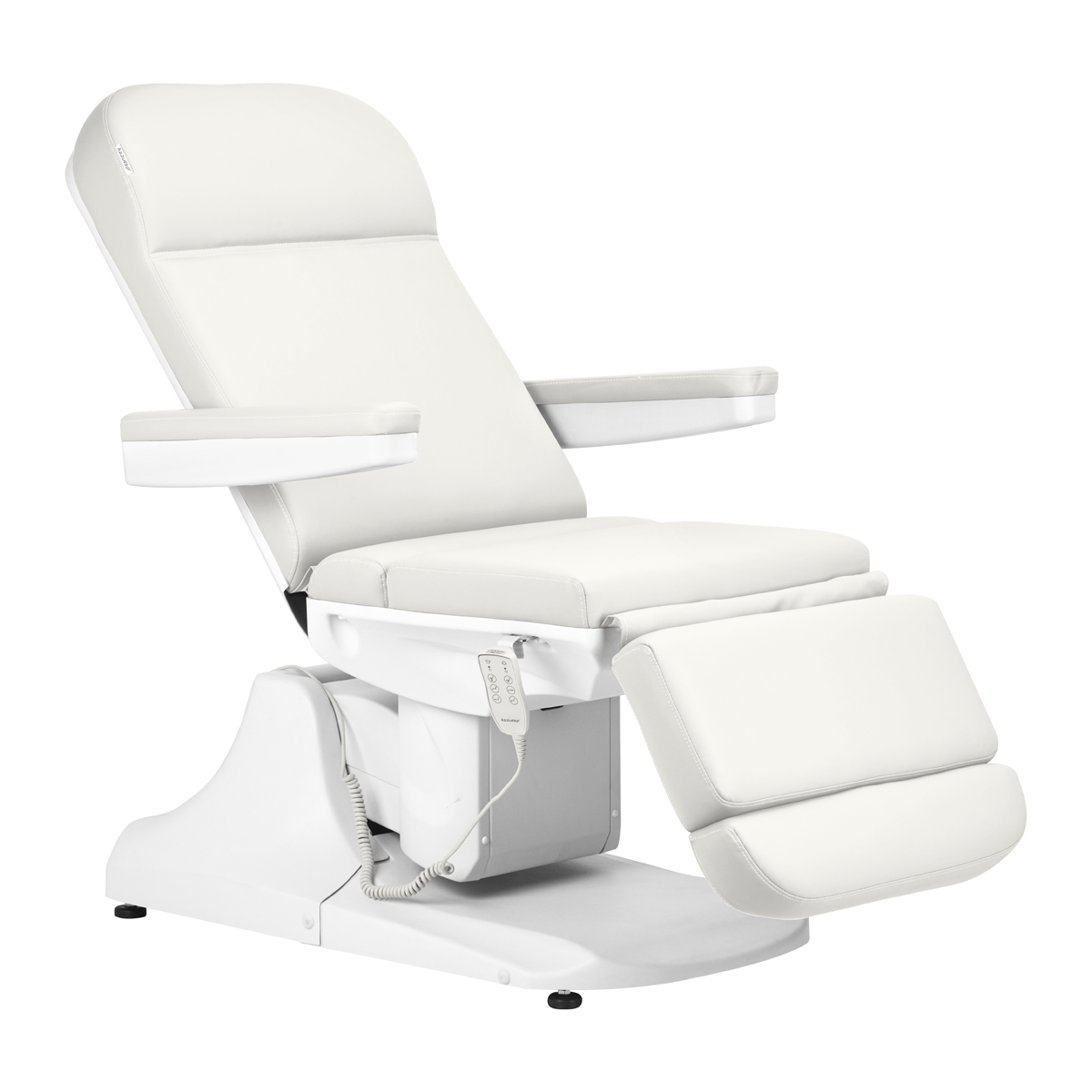 Kosmetologinis elektrinis krėslas Azzurro 891 baltas
